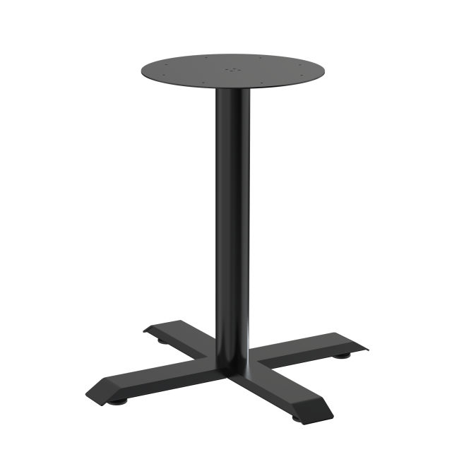  28'' Metal Steel X Base Occasional Table Frame for Office And Home HMS60