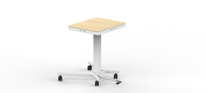 Moveable Charging Desk With USB Ports Aside The Desktop